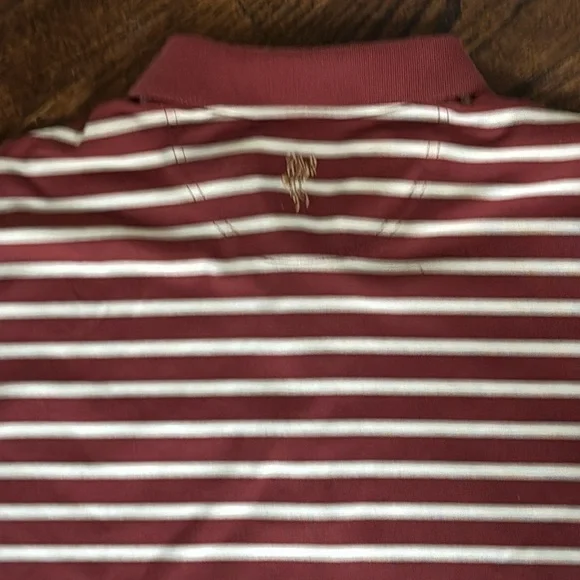 Men’s Ashworth XL EZ-Tech Moisture Wicking cinnamon colored polo shirt. - Picture 6 of 7